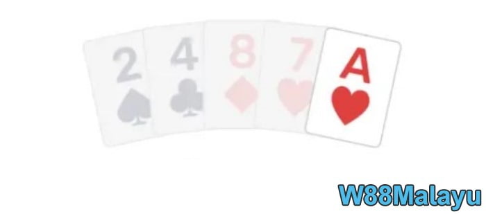 poker winning combinations w88malayu explanation high card