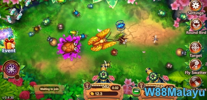 W88 fishing how to play fishing game online insect master