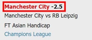 w88 asian handicap 2.5 meaning in sports betting disadvantage example