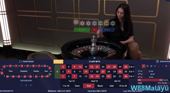 is online roulette legal malaysia w88