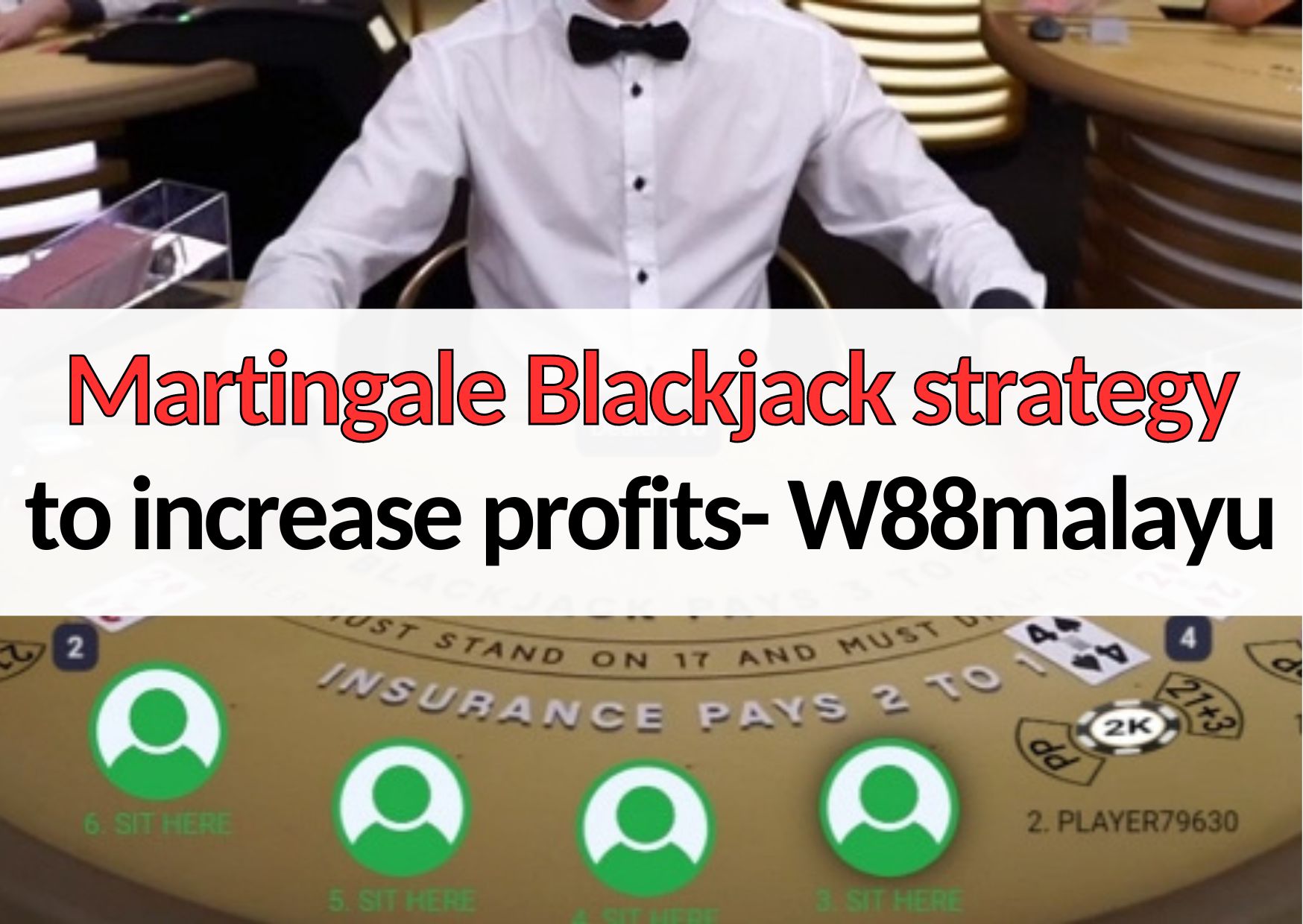 Martingale Blackjack strategy