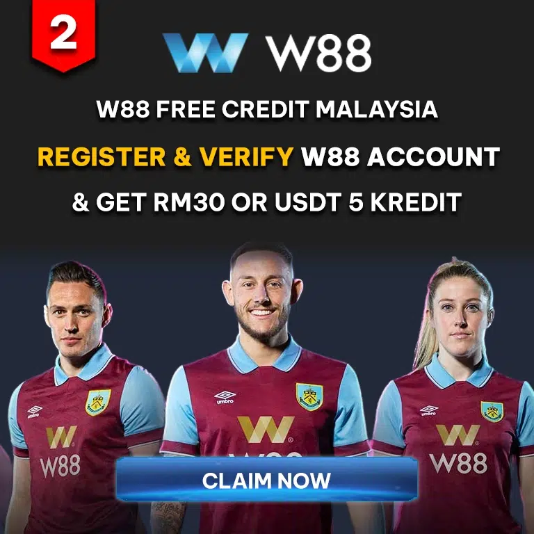 W88malayu w88 free credit rm30 register and verification
