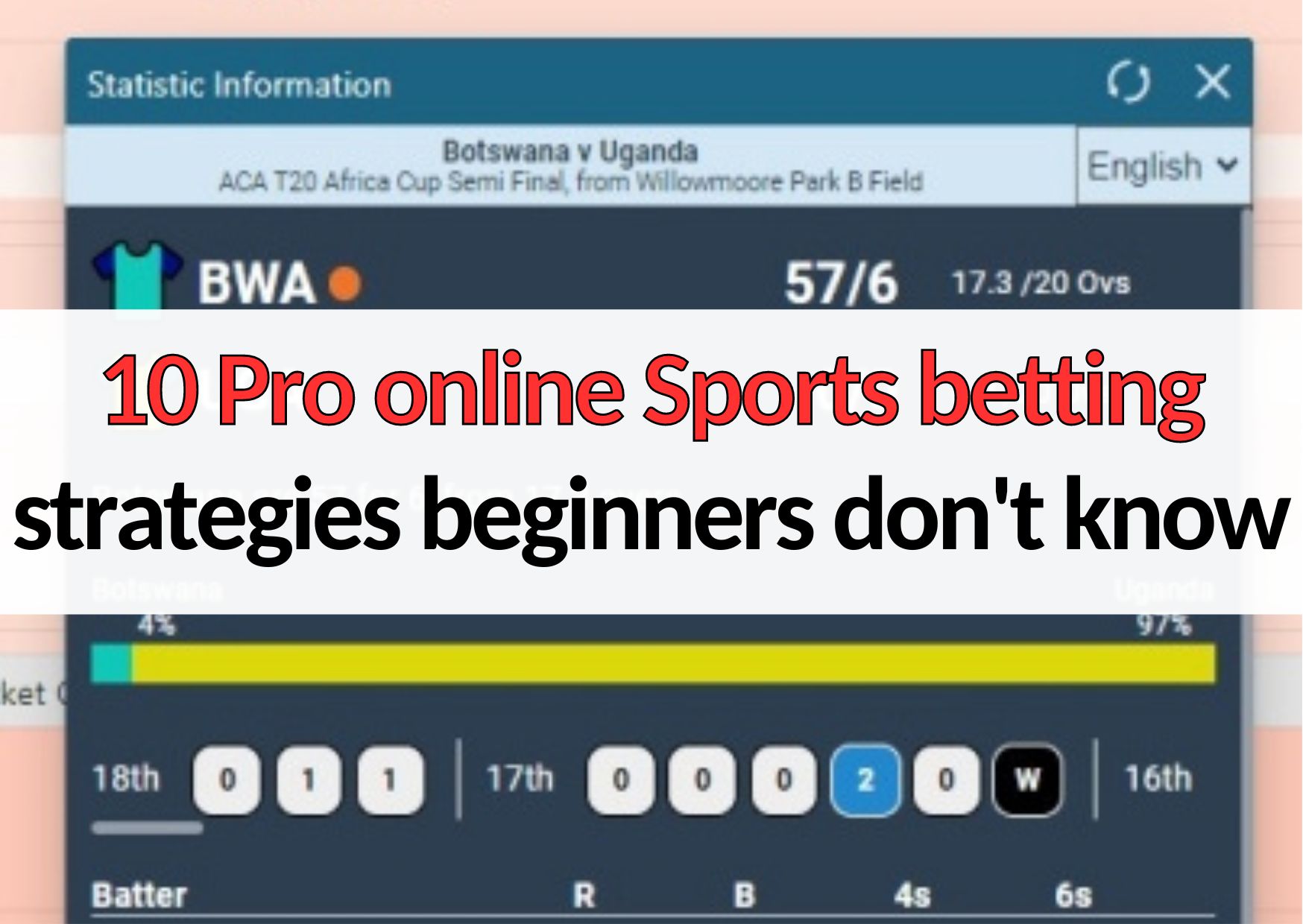 10 pro online sports betting strategies beginners dont know