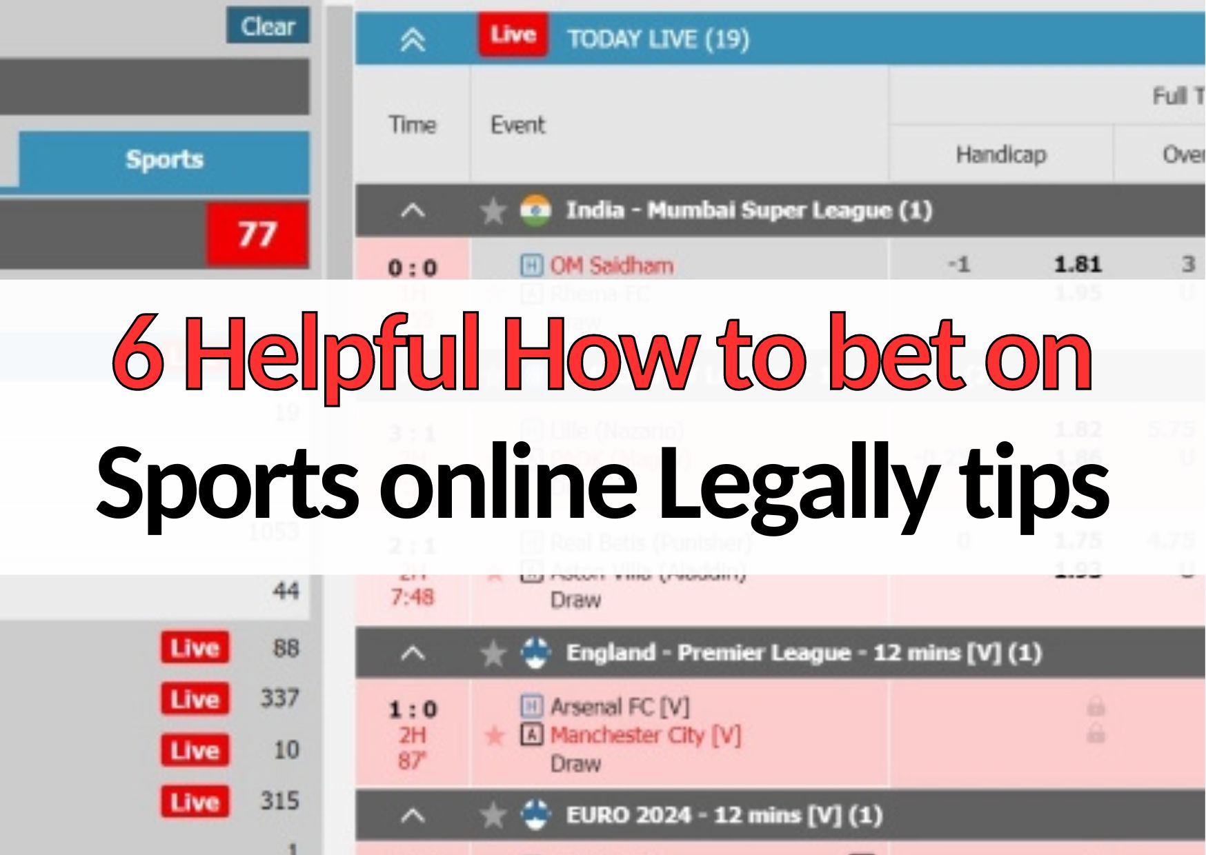 6 helpful how to bet on sports online legally tricks